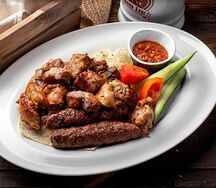 Мясное ассорти с гриля