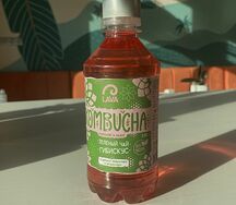 Комбуча Lava Superfood Зеленый чай-Гибискус