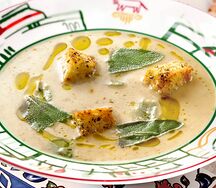 Крем-суп из белых грибов