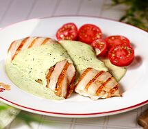 Куриное филе с сыром горгонзола