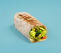 Шаурма Вегетарианская с ореховым соусом и жареной брокколи