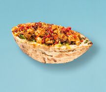 Пита с цыпленком-чили