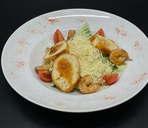 Цезарь с креветками