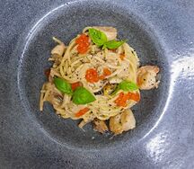 С морепродуктами