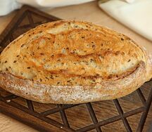 Хлеб с семенами льна