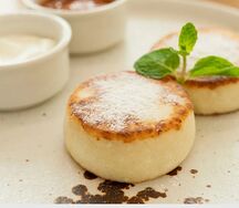 Сырники со сгущёнкой