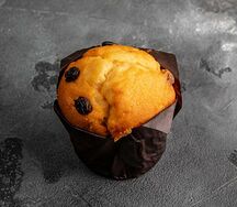 Маффин ванильный с изюмом