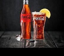 Coca-Cola zero в стекле