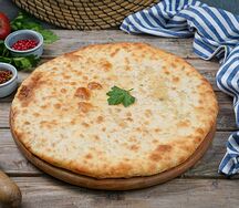 Пирог с сыром и зеленью