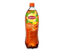 Чай Lipton чёрный с персиком