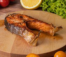 Сёмга на мангале