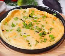 Омлет с сосиской