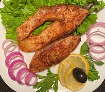 Карп жареный