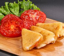 Жареный сыр Сулугуни