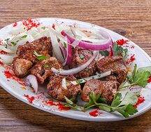 Шашлык из бараньей мякоти