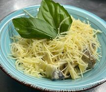 Феттуччине с грибами