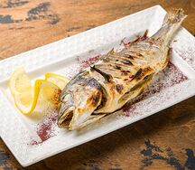 Дорадо на мангале