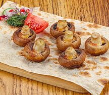 Шашлык из шампиньонов