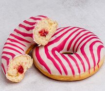 Донат с начинкой панна кота