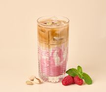 Малина-фисташка