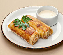 Блинчики с мясом