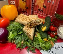 Шаурма в лаваше стандарт