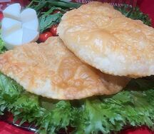 Чебурек с сыром моцарелла