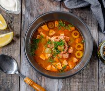 Солянка сборная мясная