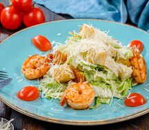 Цезарь с креветками