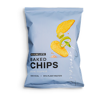 Протеиновые чипсы Лук порей Raw life