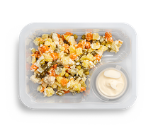 Оливье с курицей