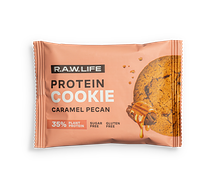 Протеиновое печенье Карамельный пекан Raw life