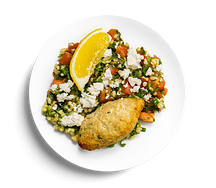 Кебаб из индейки с табуле