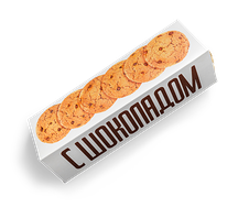 Печенье овсяное Полет с шоколадом