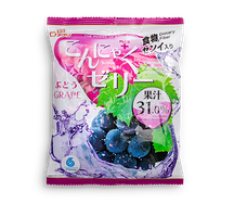 Желе конняку Yukiguni темный виноград