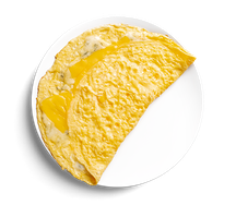 Омлет четыре сыра