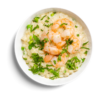 Ризотто с креветками