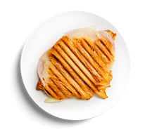 Круассан-гриль с ветчиной и сыром