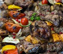 Шашлык ассорти из баранины