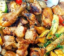 Шашлык из курицы Ассорти