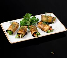 Рулетики из Баклажанов