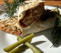 Шаурма чесночная