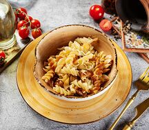 Макароны с маслом отварные
