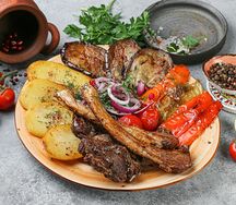 Мясо по-бакински