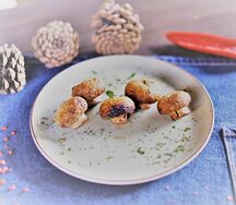 Шашлык из шампиньонов