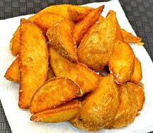 Картофель по-деревенски (дольками)
