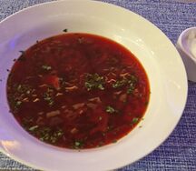 Борщ мясной