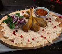Шашлык из корейки баранины