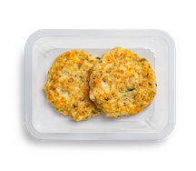 Оладьи с креветками