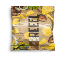 Чипсы Reeel с грибами шиитаке, сметаной и луком